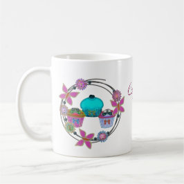 Taza Bicolor Domingo de torta