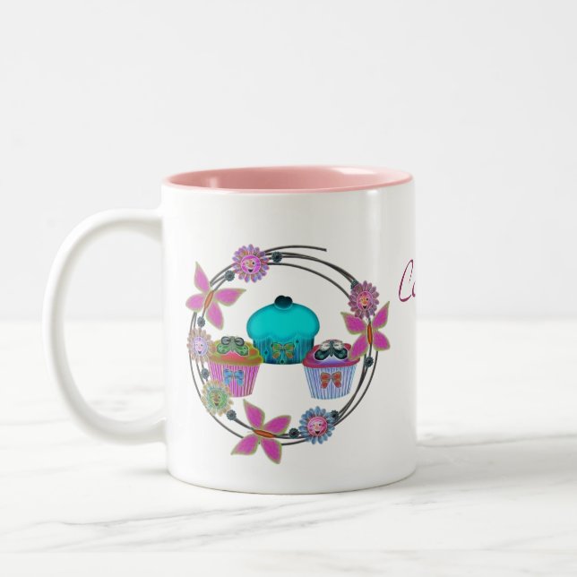 Taza Bicolor Domingo de torta (Izquierda)
