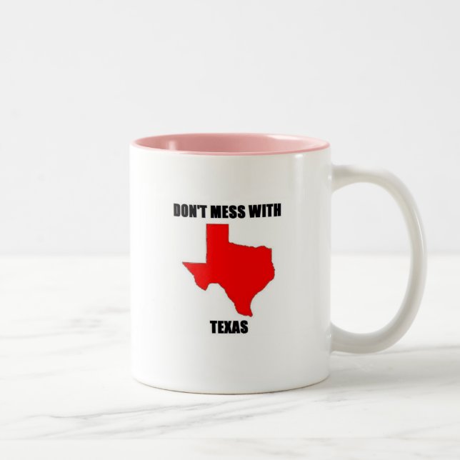 Taza Bicolor Don; lío de t con Tejas (Derecha)
