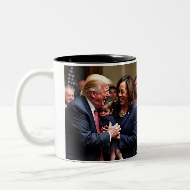 Taza Bicolor Donald Trump (Izquierda)