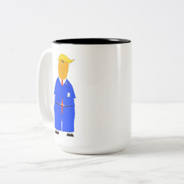 Taza Bicolor Donald Trump Can Feel it in His Bones Mug