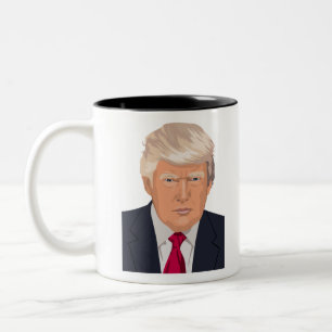 Taza Bicolor Donald Trump hace frente