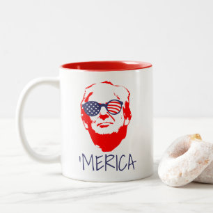 Taza Bicolor Donald Trump 'Merica