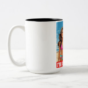 TAZA BICOLOR DONALD TRUMP - SOY CHICA DE TRUMP