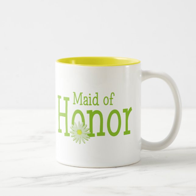 Taza Bicolor doncella de honor (Derecha)
