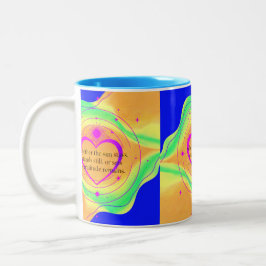 Taza Bicolor Donde se Reúne el Amor, la Gratitud Permanece | Sa