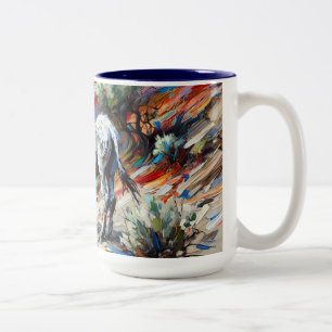 Taza Bicolor Donkey Mug