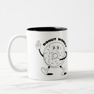 Taza Bicolor Donut Worry