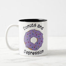 Donuts Y Depresión Mug