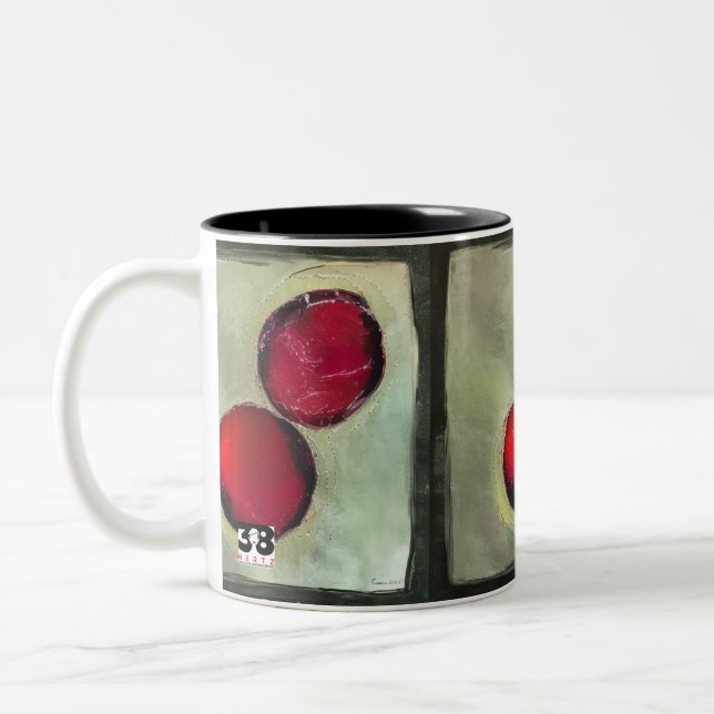 Taza Bicolor Dos Bayas (Izquierda)