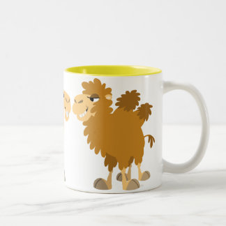Taza Bicolor Dos cortos camellos Personalizados