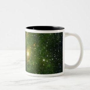 Taza Bicolor Dos estrellas extremadamente brillantes