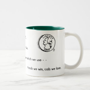 Taza Bicolor Dos extremos con un vínculo común