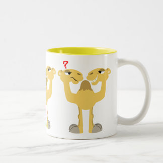 Taza Bicolor Dos lados del mismo camello Personalizado