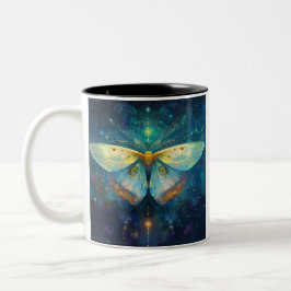Taza Bicolor Dos polillas espirituosas