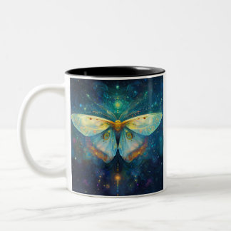 Taza Bicolor Dos polillas espirituosas