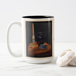 Taza Bicolor Dos = tonificado Mug