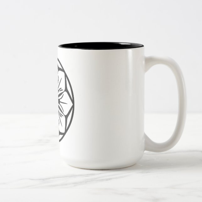 Taza Bicolor dos tonos de mugre (Derecha)