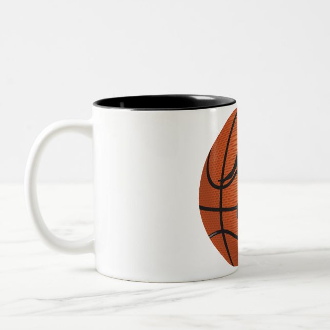 Taza Bicolor Dot de baloncesto (Izquierda)