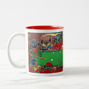 Taza Bicolor Doxie Billar