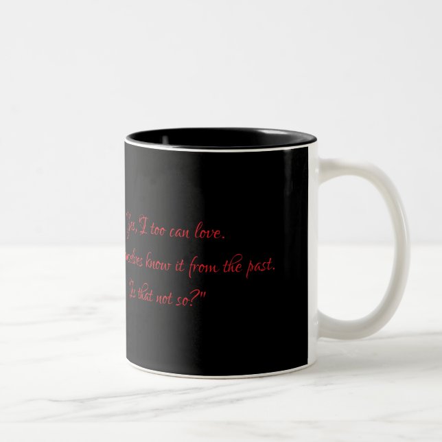 Taza Bicolor Drácula Love Mug (Derecha)