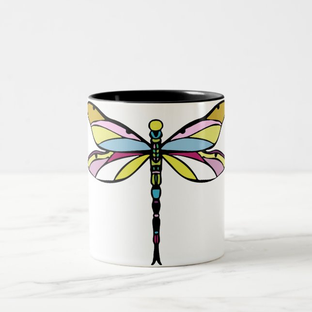 Taza Bicolor Dragón (Centro)