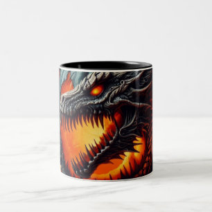Taza Bicolor Dragón