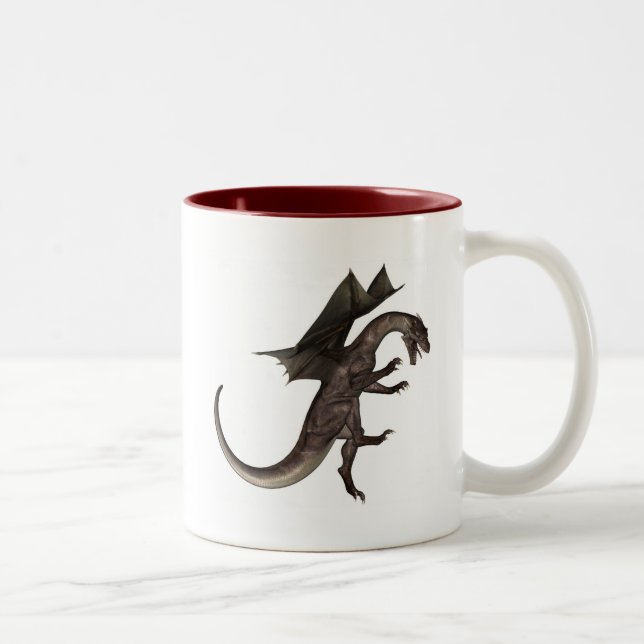 Taza Bicolor Dragon Coffee Mug (Derecha)