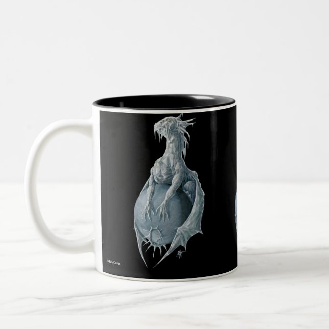 Taza Bicolor Dragón de Plutón (Izquierda)