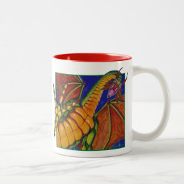 Taza Bicolor Dragón de Shivan