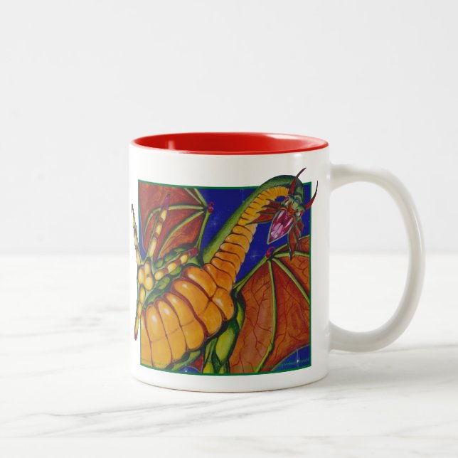 Taza Bicolor Dragón de Shivan (Derecha)