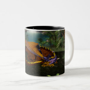 Taza Bicolor Dragón durmiente