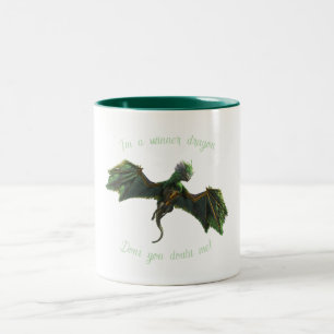 Taza Bicolor Dragón ganador