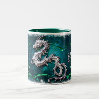 Taza Bicolor Dragon Mug