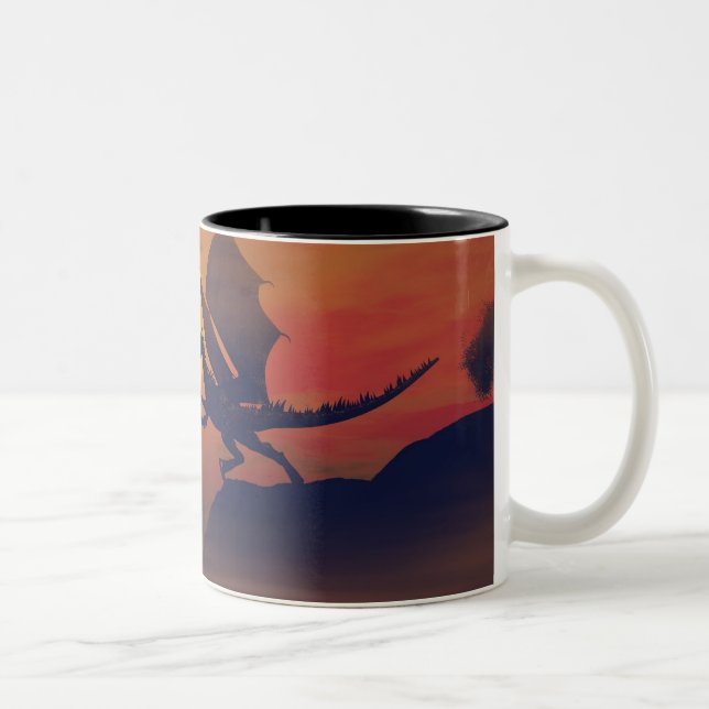 Taza Bicolor Dragon Sunset Mug (Derecha)