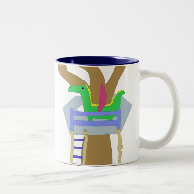 Taza Bicolor Dragon Treehouse mug (Derecha)