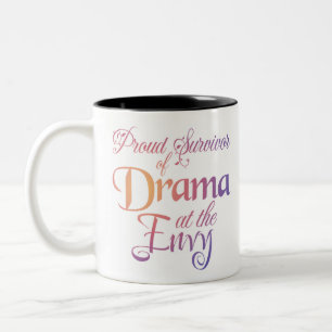 Taza Bicolor Drama en la envidia - Meme de masaje