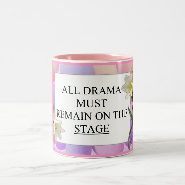 Taza Bicolor Drama_ Mug (Centro)