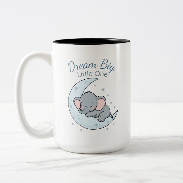 Taza Bicolor Dream Big, Little One (Izquierda)