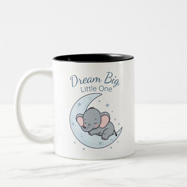 Taza Bicolor Dream Big, Little One (Izquierda)