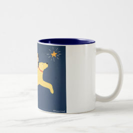 Taza Bicolor Dreaming-Blue mug-Stephen Huneck