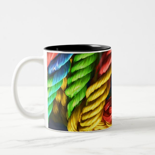 Taza Bicolor Dreamy Colorful Mug (Izquierda)