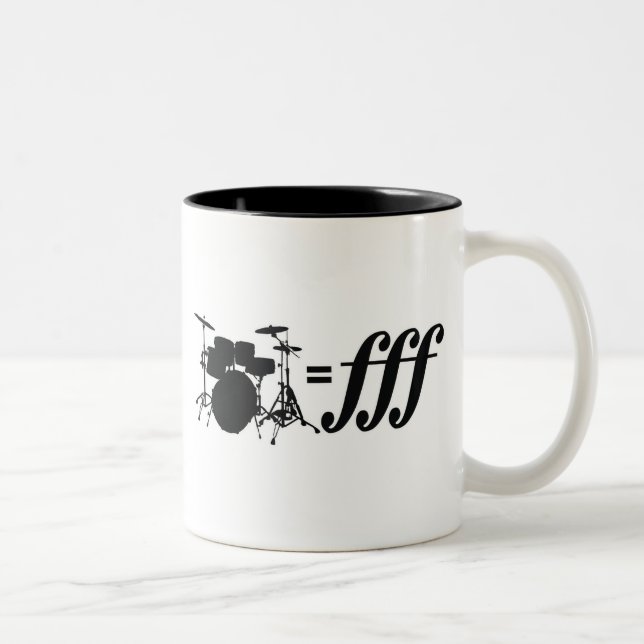 Taza Bicolor Drumset (Derecha)