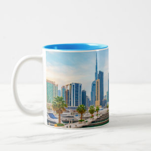 Taza Bicolor Dubai Business Bay Emiratos Árabes Unidos