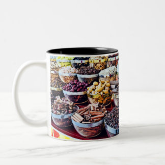 Taza Bicolor Dubaí Mercado de Especias