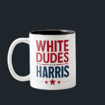 Taza Bicolor Dudes Blancas Para Las Elecciones Harris Kamala Ha<br><div class="desc">Dudes Blancas Para Las Elecciones Harris Kamala Harris 2024</div>