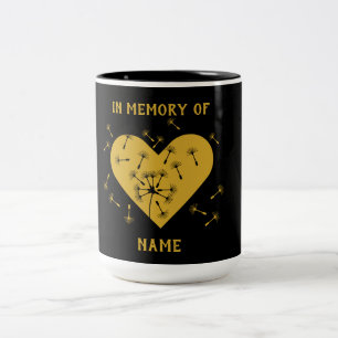 Taza Bicolor duelo y pérdida