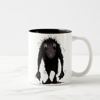 Taza Bicolor Duende divertido del monstruo