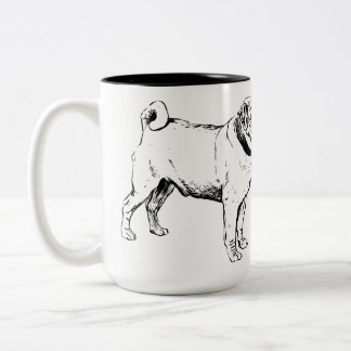 Taza Bicolor Duendes maliciosos cero dados