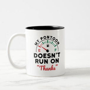 Taza Bicolor Dueño del pontón, mi pontón no funciona gracias